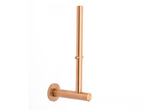JDL DP 2102/2103 Prestige Spare Toilet Roll Holder in Double Stone Steel PVD colored stainless steel Copper Brush.