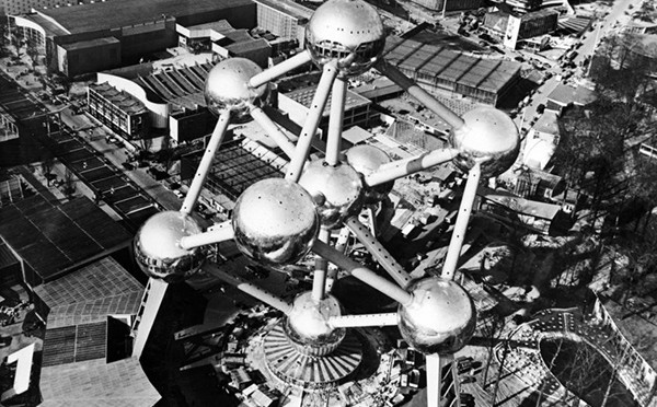 The Atomium, the extraordinary modernistic installation in