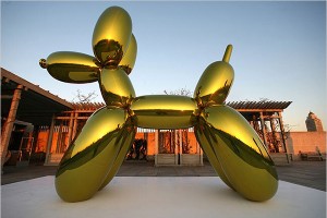 Jeff Koons - Balloon Dog (Yellow) 1994-2000 - High chromium stainless steel with transparent color coating