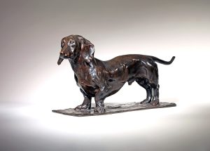 Mon chien, Worst by Rembrandt Bugatti Circa 1905, bronze