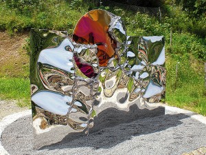 Stainless Steel sculpture by – Robert Gahr