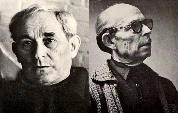 Naum Gabo and his brother, Antoine Pevsner Naum Gabo and his brother, Antoine Pevsner
