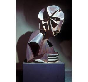 The Constructed Head no 2, enlarged copy in The Tate Gallery, London