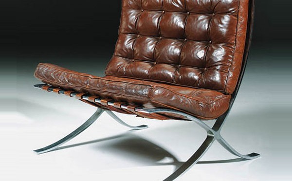 A history of the life and work of Ludwig Mies van der Rohe, his design philosophy and his Barcelona chair designed in 1929