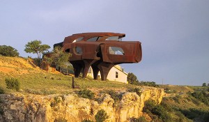 Robert Bruno’s house of welded steel, Texas