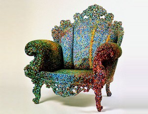 Proust chair, designed by Alessandro Mendini, 1981