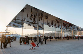 The Vieux Port Pavilion, Marseilles – Photograph Nigel Young, Foster + Partners