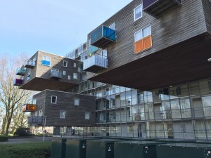 Wozoco Apartments, Amsterdam. Units defying gravity.