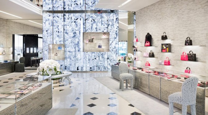 Christian Dior’s Tokyo store in Omotesando Avenue by Peter Marino