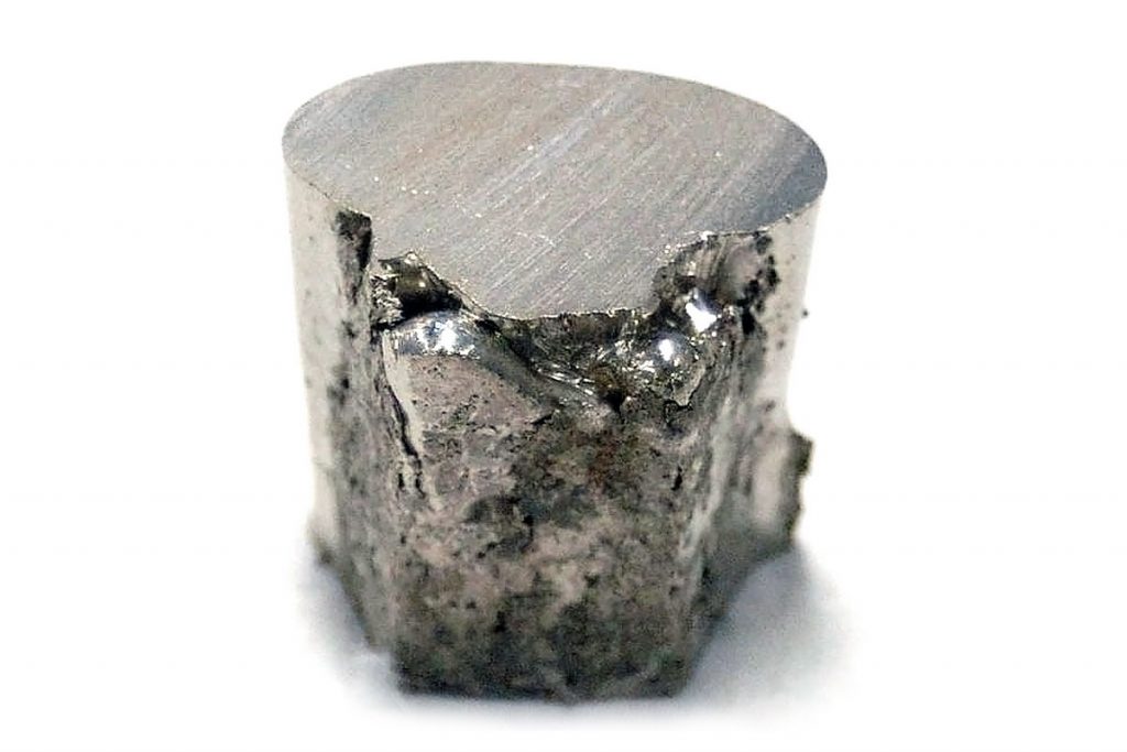 Nickel (Ni)  – part of a series on metals commonly alloyed with stainless steel to form varying grades of material.