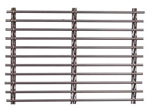 Rigid lateral bar mesh in Double Stone Steel PVD colored stainless steel Bronze