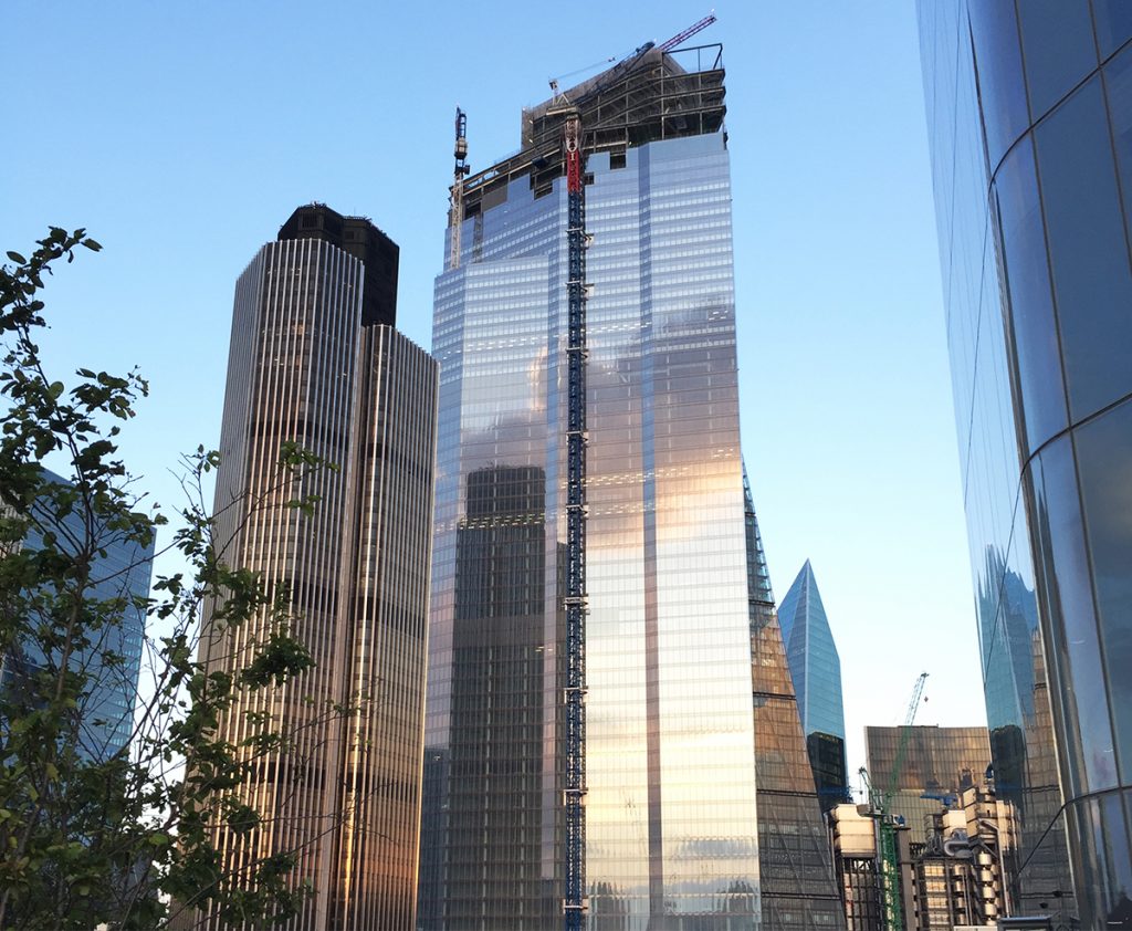 22 Bishopsgate – The process of designing and building a skyscraper using the foundations of a previous design.