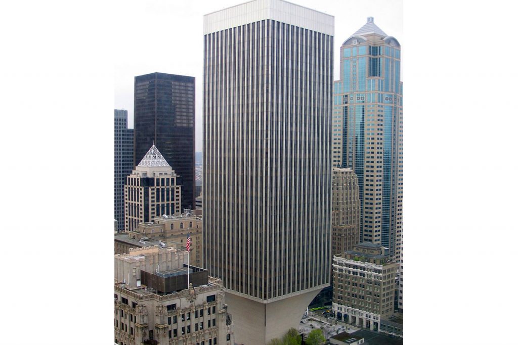 Minoru Yamasaki’s polarizing design of Rainier Tower - a monument to the principles of New Formalism architecture