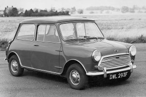 An Austin Mini Cooper ‘s’ Mark II Mini, 1275cc outputting 76 bhp with Hydrolastic suspension prior to its launch